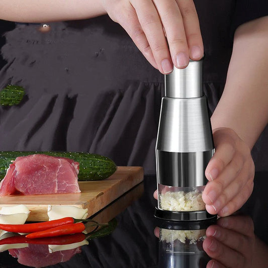 Garlic Crusher Onion Chopper Multipeler | Kitchen Gadget